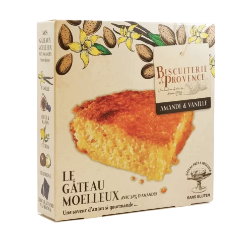 Gâteau amande et vanille