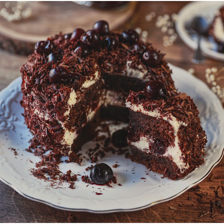 Gâteau amande et chocolat - un gâteau moelleux bio aux amandes et au chocolat qui fait l’unanimité à table !