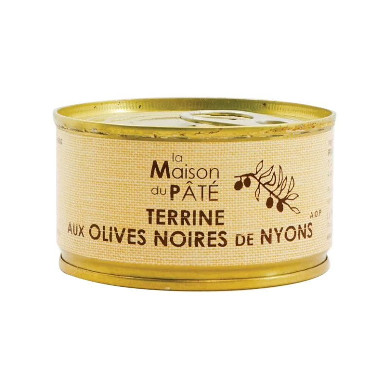 Terrine with olives from Nyons