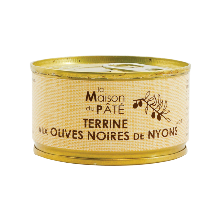 Terrine with olives from Nyons - La Maison du Pâté