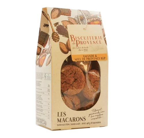 Macarons amande et Miel de Provence IGP