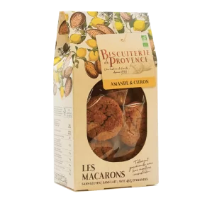 Almond and lemon organic Macaroons
