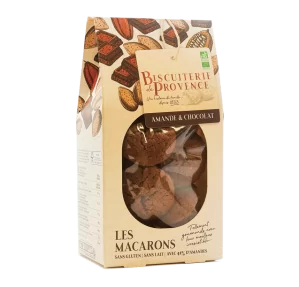 Almond and chocolate organic Macaroons