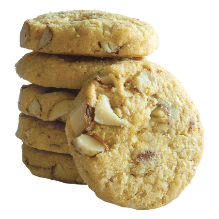 Cookies Bio Citron de Menton et Amande en vrac - ingrédients issus exclusivement de l’Agriculture Biologique