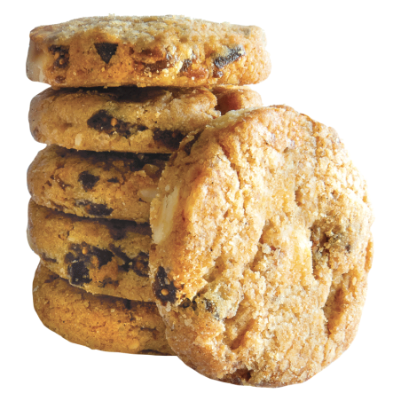 Cookies Bio Figue et Noisette en vrac - 100 % bio, 100 % gourmands et en conditionnement familial de 480 grammes