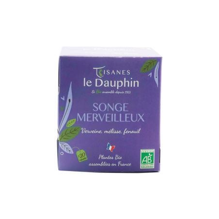 Wonderful Dream herbal teas - Le Dauphin Tisanes