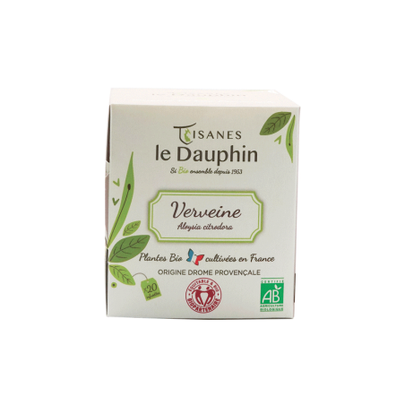 Verbena tea - made in the Baronnies Provençales, 30 kilometres from the Fabrique