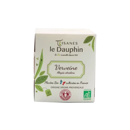 Verbena tea - made in the Baronnies Provençales, 30 kilometres from the Fabrique
