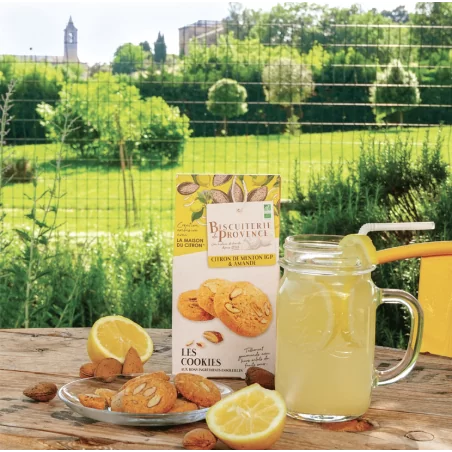 Cookies Citron de Menton - délicieux mélange de citron de Menton IGP et d’amande