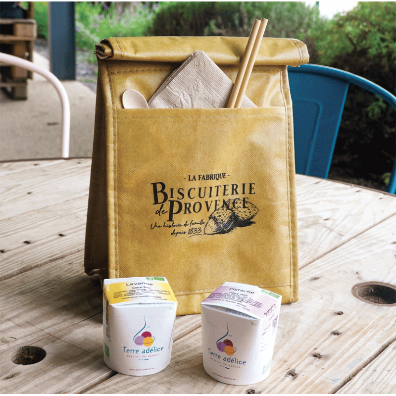Biscuiterie de Provence insulated pouch
