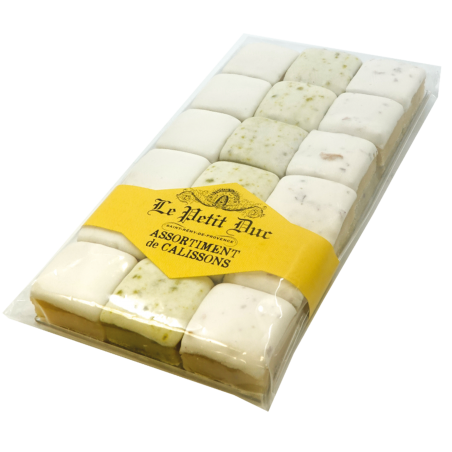 Tablet of Assorted Calissons -  not very sweet, extremely soft and have a delicious almond flavor