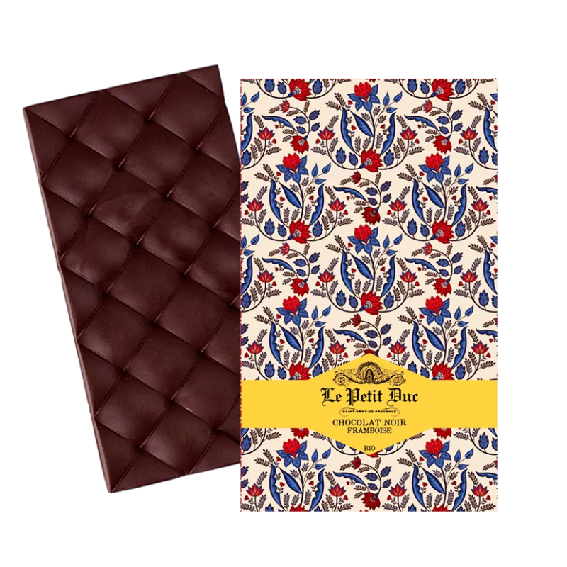 raspberry dark chocolate bar