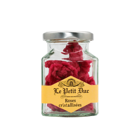 Crystallized Roses - delicate flavour, an intoxicating fragrance and a sparkling colour