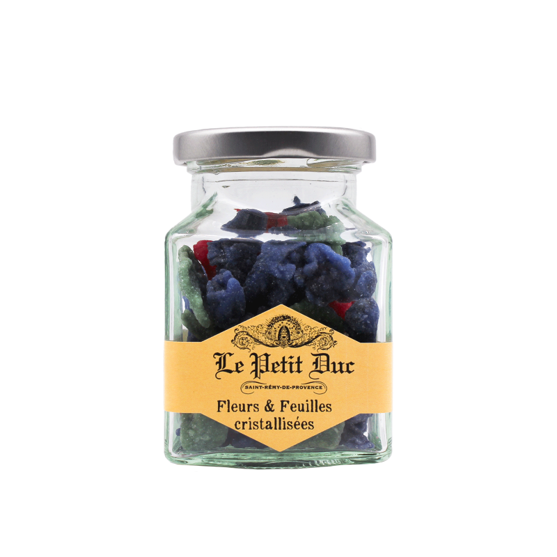 Assortiment Fleurs & Feuilles cristallisées - Bonbons d'antan Assortiment Fleurs & Feuilles cristallisées - Bonbons d'antan