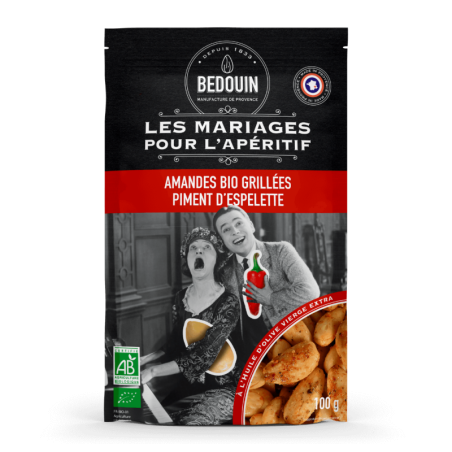 Almonds with Espelette pepper - Bédouin Almonds