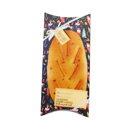 Olive oil shortbread with candied fruits - sublime dessert from Provence revisited with candied fruits in a biscuit version