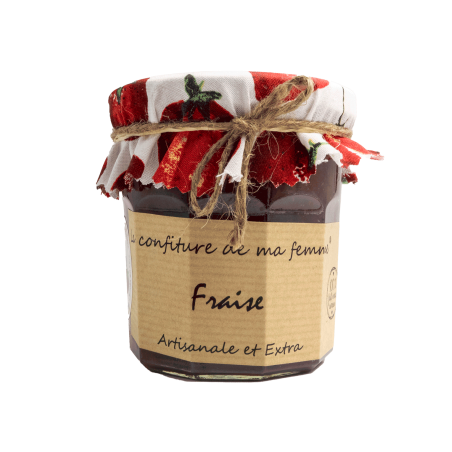 Confiture de fraise -  saveurs sucrées et acidulées des fraises