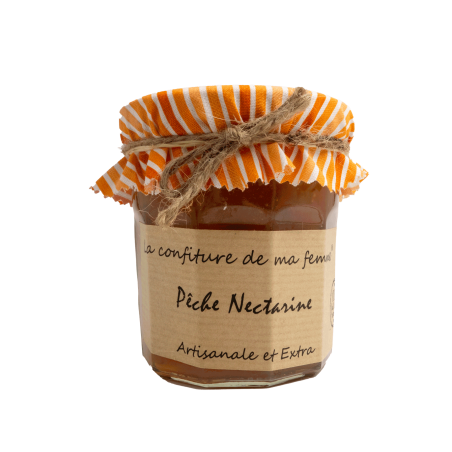 Confiture Pêche Nectarine de la Drôme - confiture artisanale de Provence