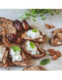 Almond and Date Cheese Toast