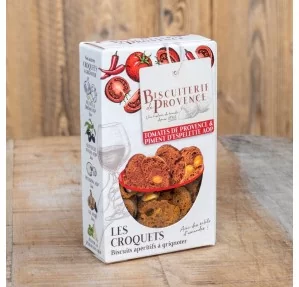 Croquets – Tomatoes & Espelette chilli savoury biscuits
