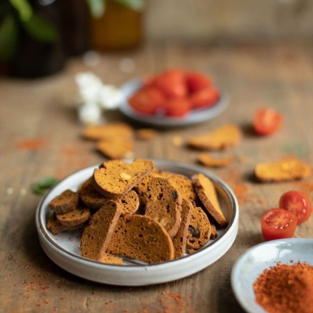 Croquets Tomate et Piment Espelette AOP - En résumé ? Du bon, du goût et du coin !