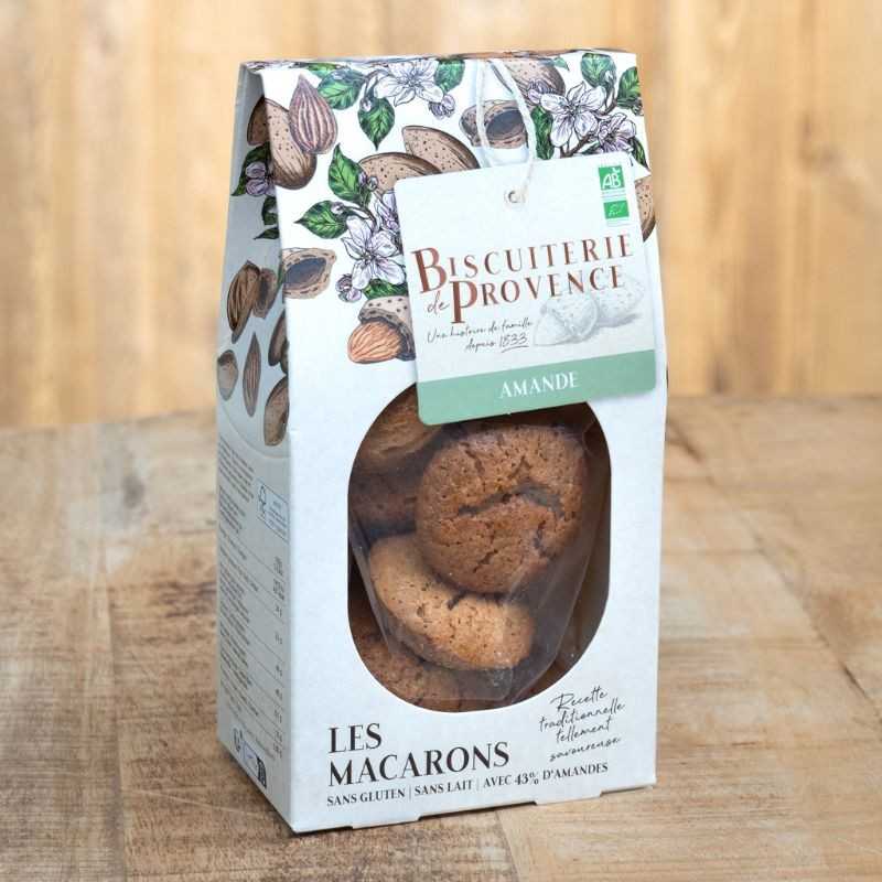 Fall for our Almond organic Macaroons, you will find a wealth of almonds.
