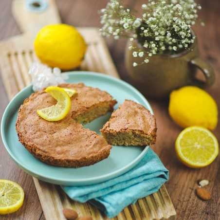 gâteau amande et citron - spécialité incontournable de la Biscuiterie de Provence depuis plus de 30 ans