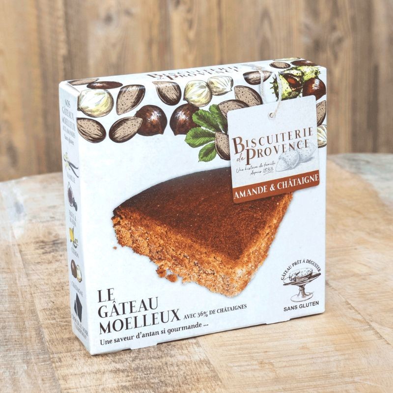 Almond and chestnut cake - the perfect combination of almonds and Ardèche chestnuts