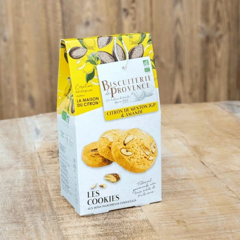 Lemon of Menton Cookies - perfect balance between the tangy flavours of the Menton lemon and the sweetness of the almond