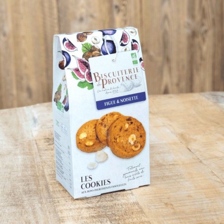 Cookies Bio Figue et Noisette - saveurs de Provence ensoleillée, 100 % gourmands et 100 % bio