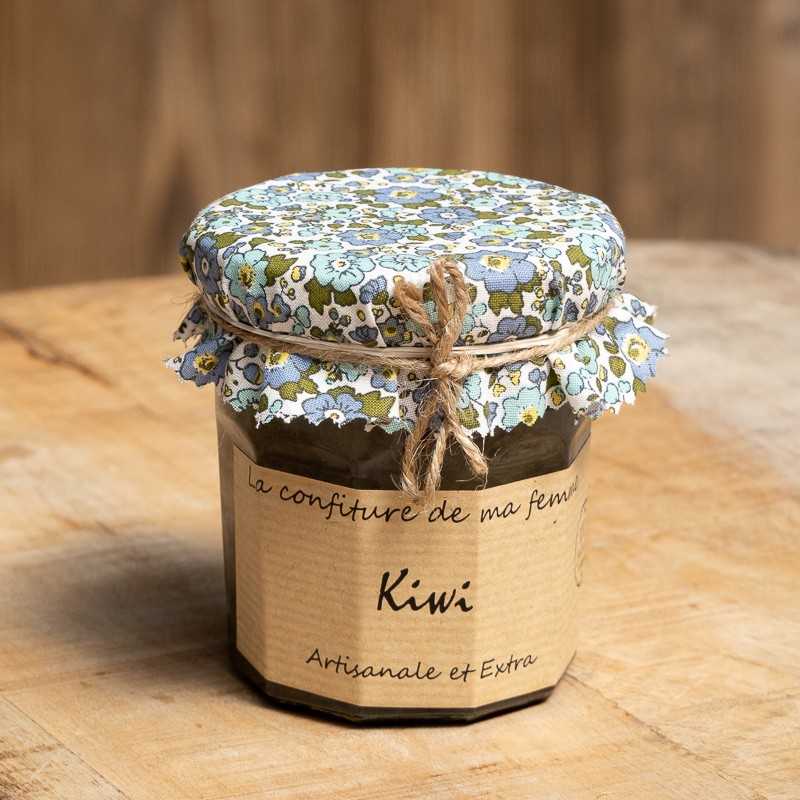 Kiwi jam - home-made jam lovingly concocted in Provence