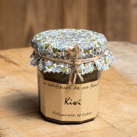 Kiwi jam - home-made jam lovingly concocted in Provence