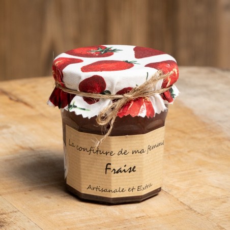 Confiture de fraise - Confiture de ma femme, confiture artisanale