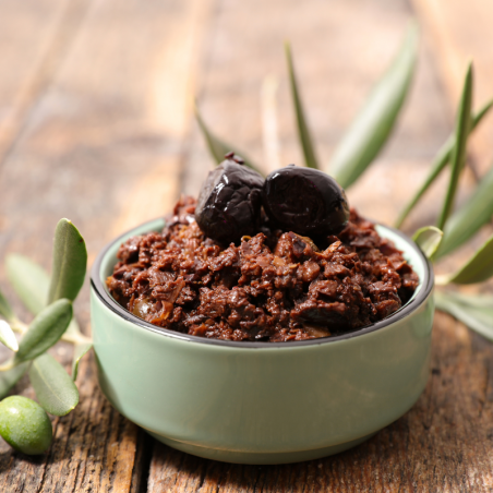 Tapenade aux olives de Nyons AOP Serret - olives noires de Nyons