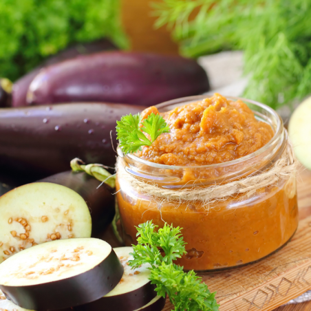 Eggplant dip - perfect spread for an aperitif