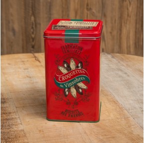 Collector's box Croquettes de Vinsobres red - almond biscuit