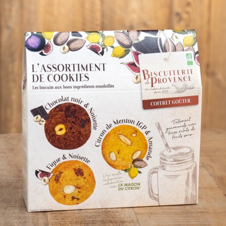 Pack Assortiment de Cookies - trois délicieuses recettes de biscuits BIO