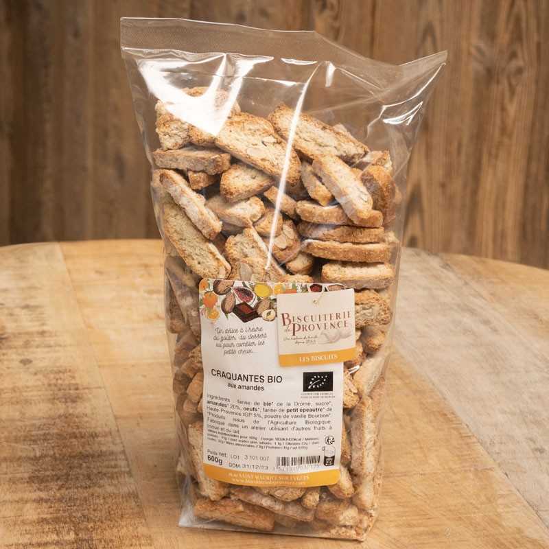 Organic almond biscuits in bulk - Traditional provençal biscuit