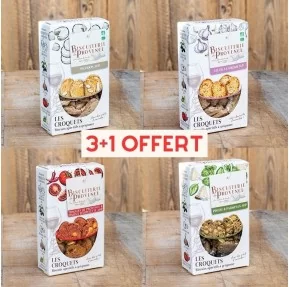 Lot Croquets apéritif 3+1 offert