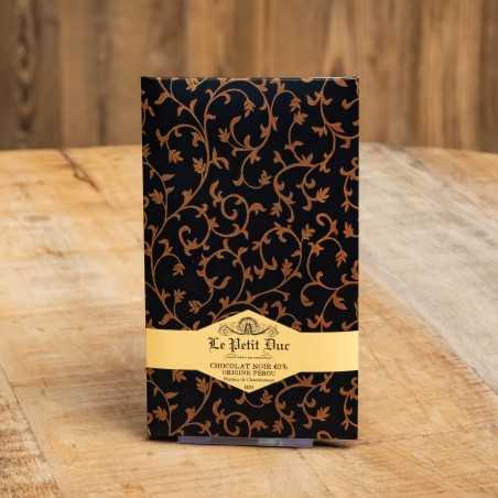 Dark chocolate bar 63% Peru - delicate flavors, with a long finish