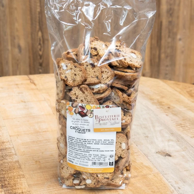 Apricot biscuits in bulk - Biscuiterie de Provence