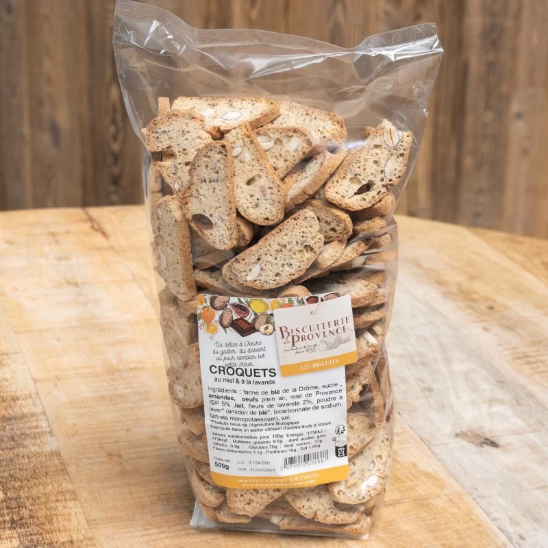 Honey & lavender biscuits in bulk