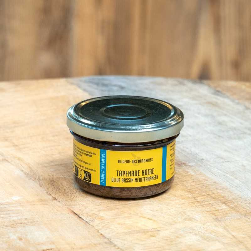 Tapenade d'olives noires - Oliverie des Baronnies - producteur local
