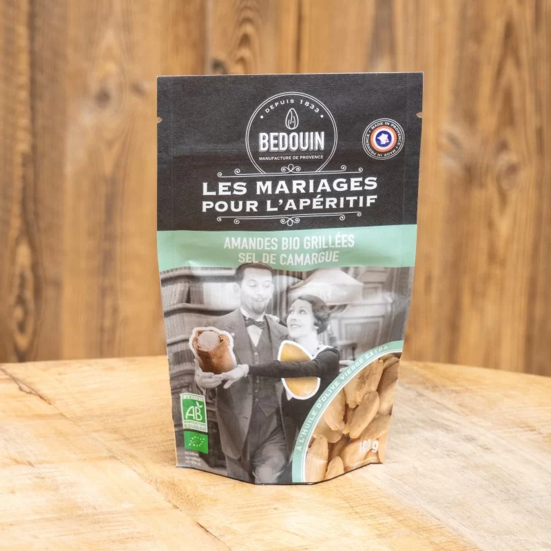 Almonds with Camargue salt - Bédouin Almonds