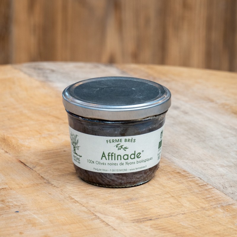 Affinade - olives noires de Nyons AOP et biologiques Ferme Brès