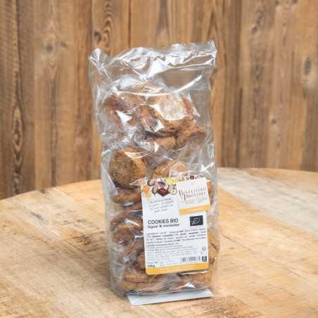 Cookies Bio Figue et Noisette en vrac - 100 % bio, 100 % gourmands et en conditionnement familial de 480 grammes