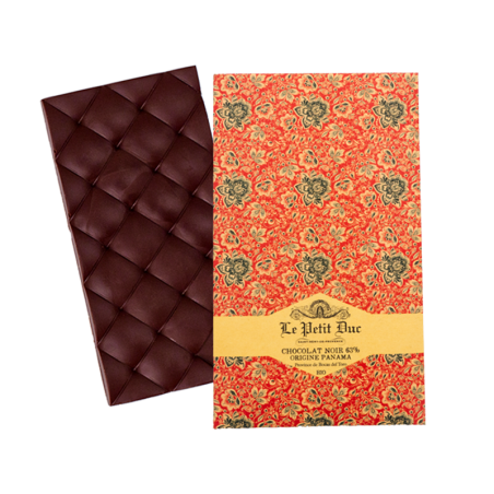 Tablette Chocolat Noir Panama 63% - notes de fruits secs et chocolat chaud