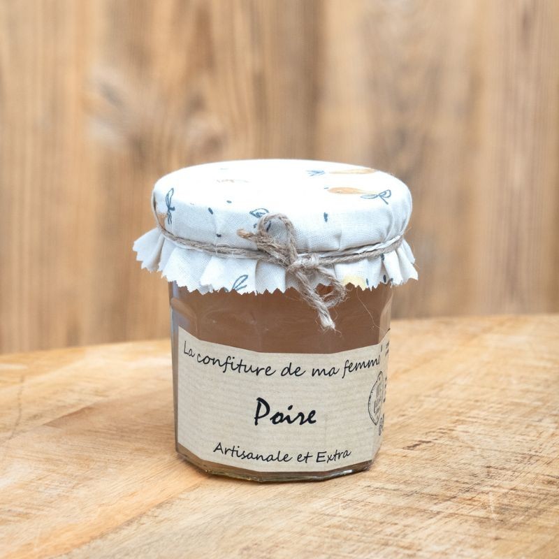 confiture de poire artisanale