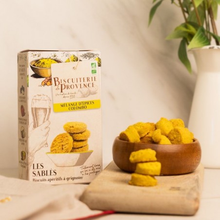 Sablés Mélange d'épices Colombo - Biscuiterie de provence