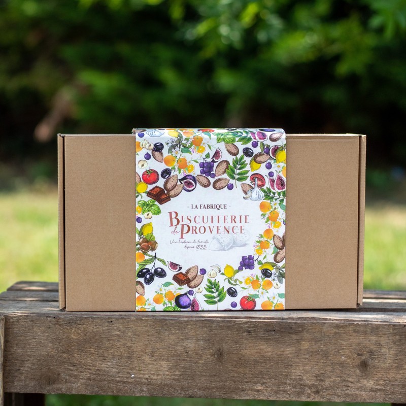 Gift box - The trio of shortbread, cookie, macaron